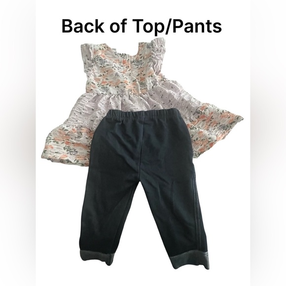 Little Lass Pink and Denim Girl’s Matching Set. Size 24 Months. Great Condition. - Picture 5 of 5